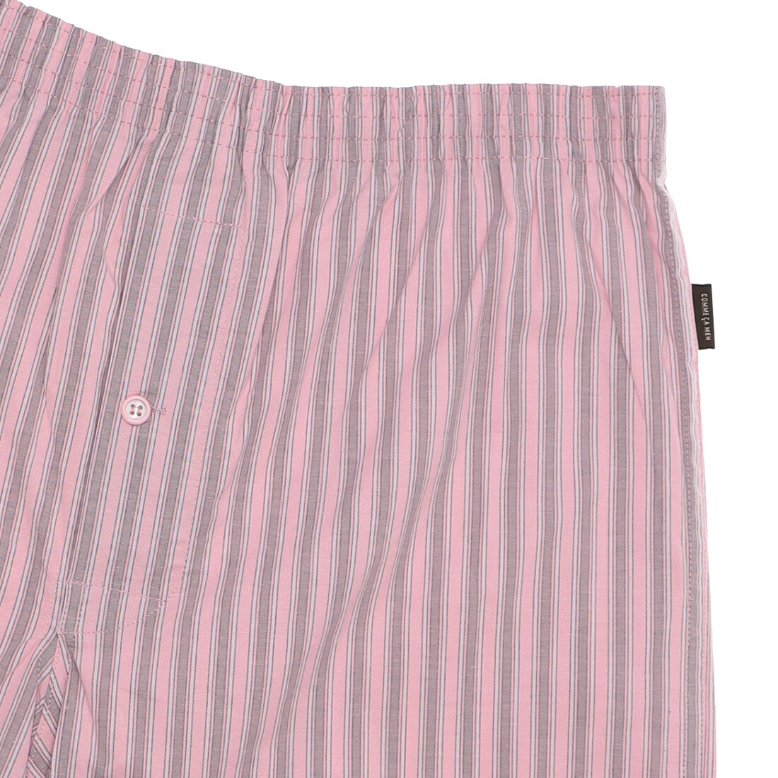 コムサメン COMME CA MEN コムサメン 細ストライプ ストレッチトランクス 【返品不可商品】 （ピンク） ピンク