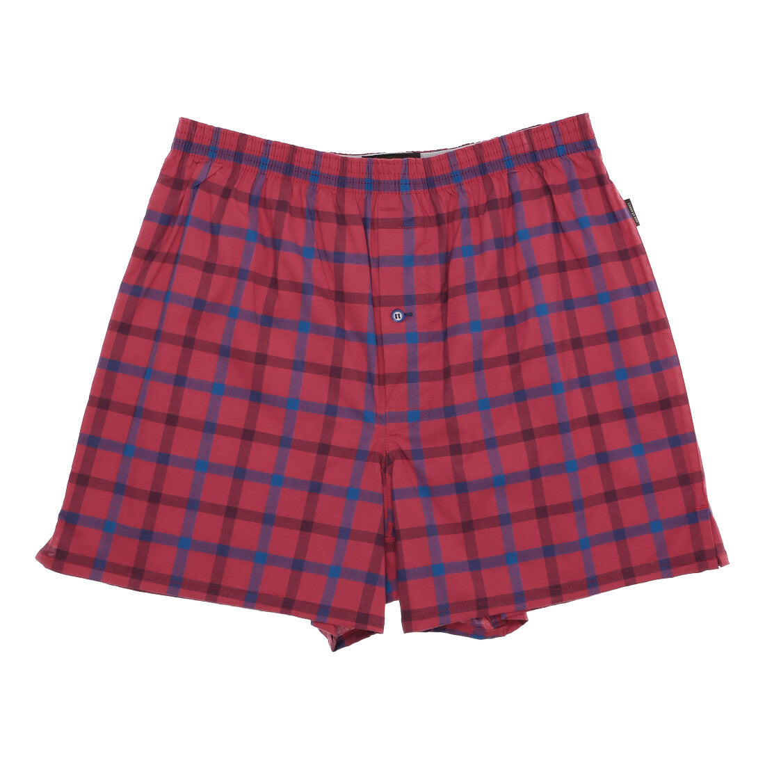 コムサメン COMME CA MEN コムサメン ガングラフチェック ストレッチトランクス 【返品不可商品】 （レッド） レッド