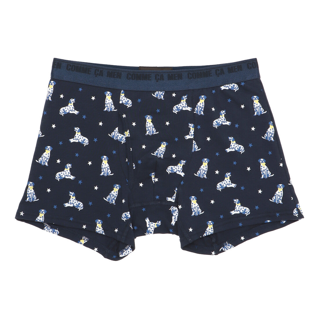 コムサメン COMME CA MEN コムサメン ドッグ柄ボクサー 【返品不可商品】 （コン） コン