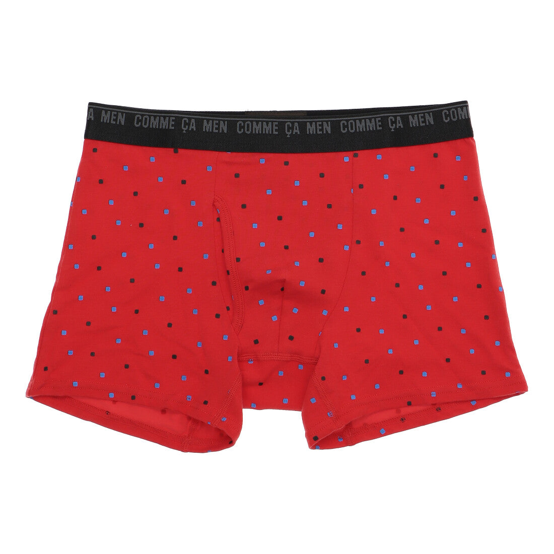 コムサメン COMME CA MEN コムサメン ドット柄ボクサー 【返品不可商品】 （レッド） レッド