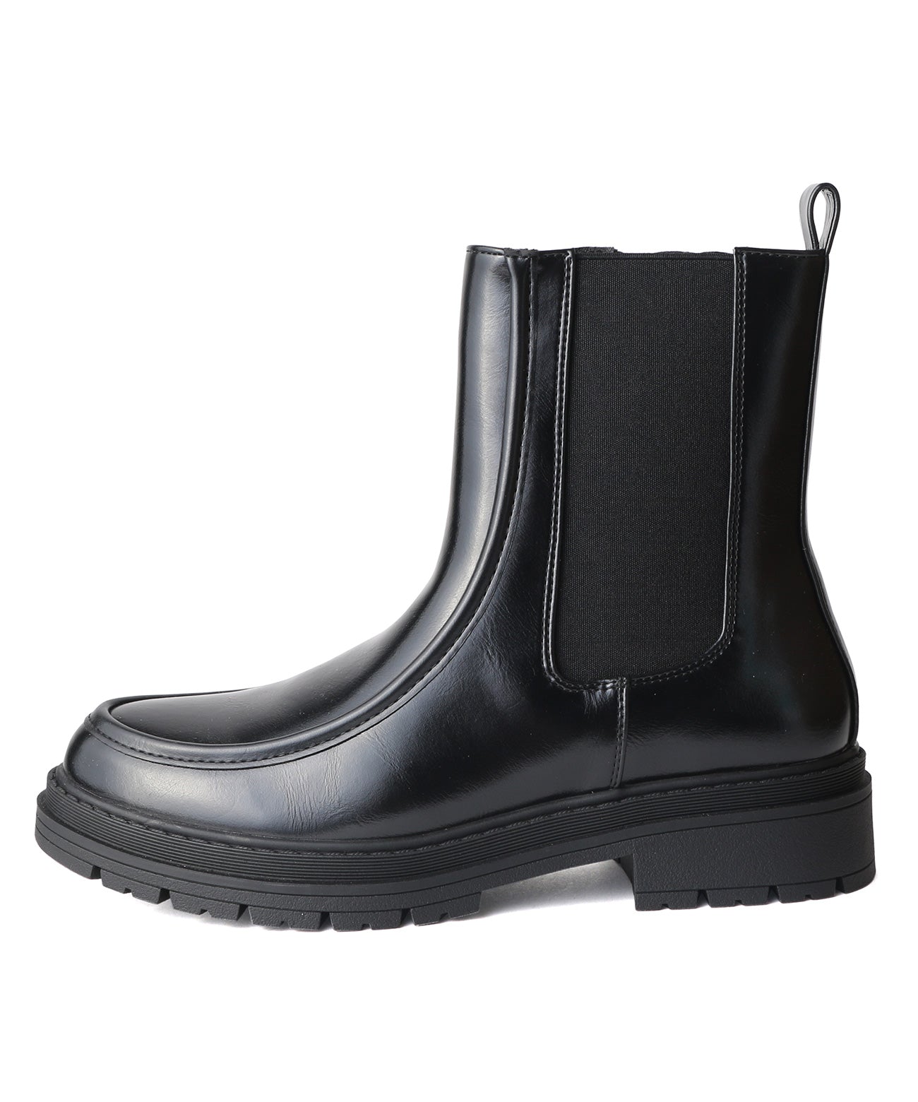 コカ COCA ショート丈 厚底サイドゴアブーツ （BL） BL