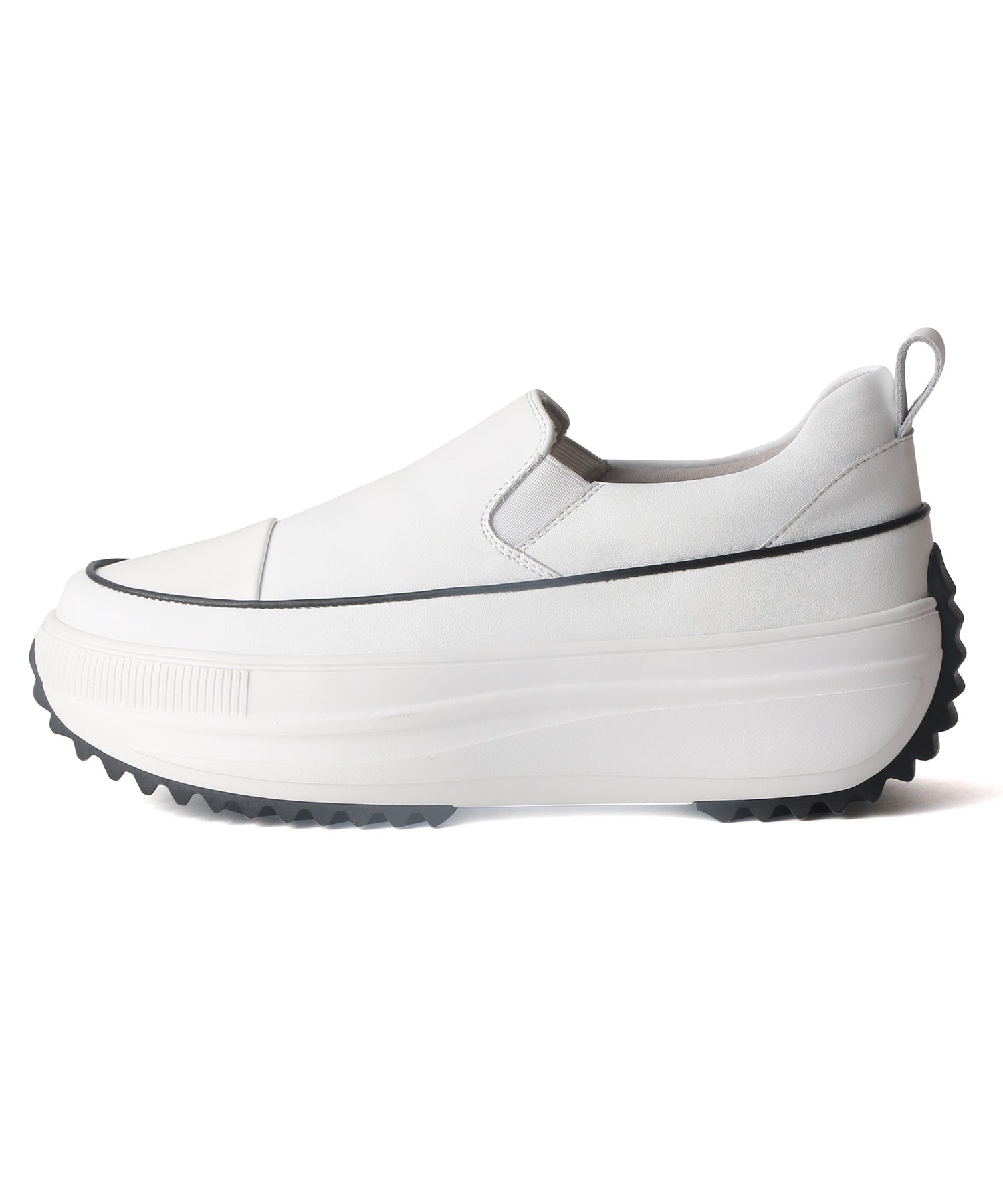 コカ COCA 軽量 厚底 ボリュームソールスリッポンスニーカー （WH） WH