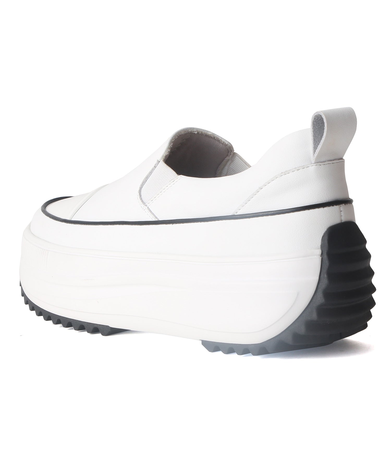 コカ COCA 軽量 厚底 ボリュームソールスリッポンスニーカー （WH） WH