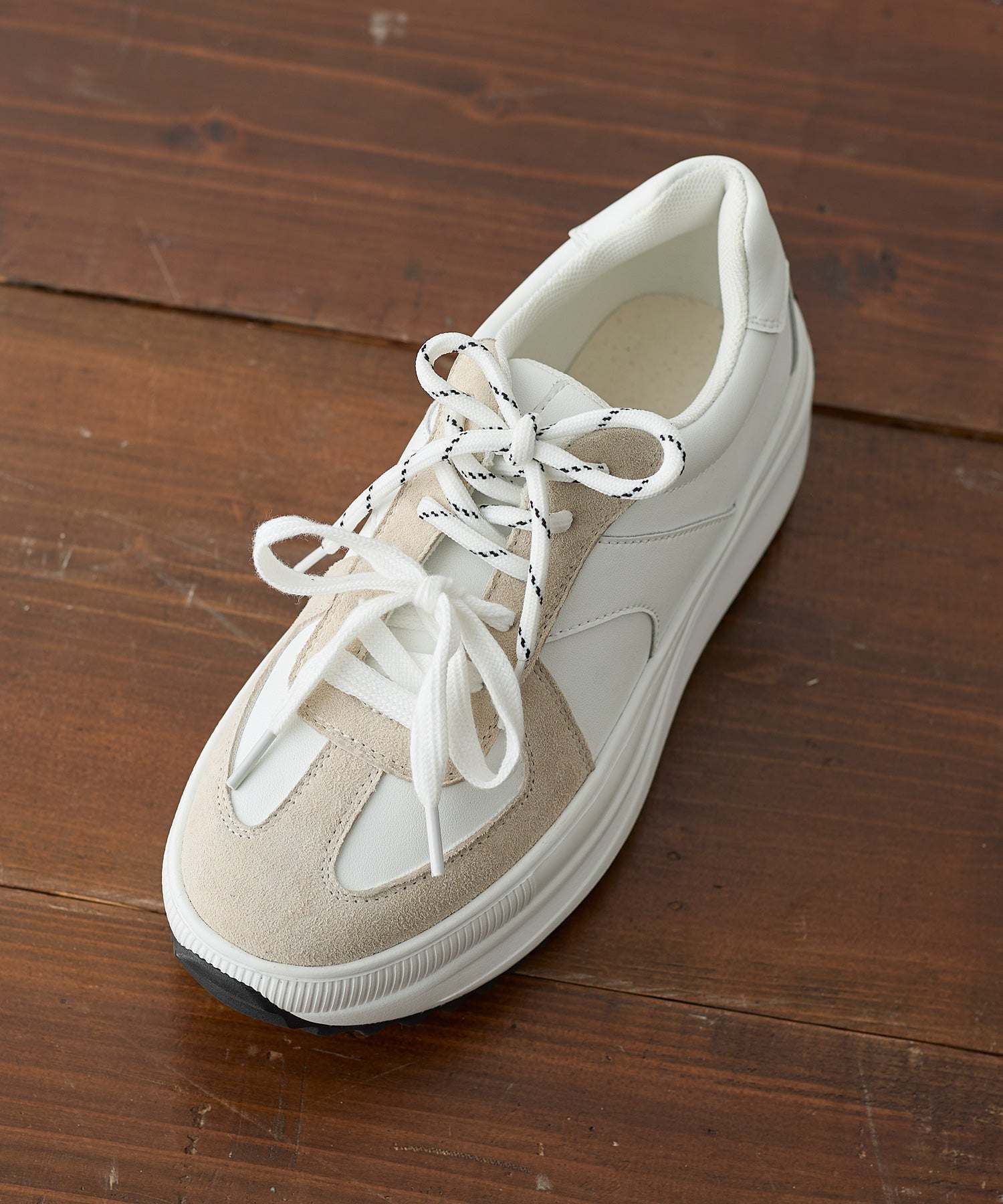 コカ COCA 厚底 ローカット GERMAN TRAINER スニーカー （WH） WH