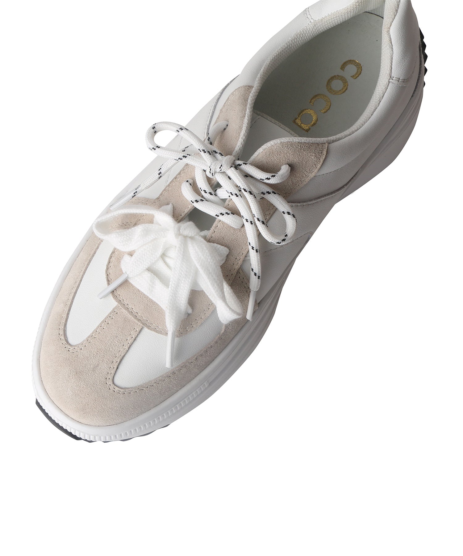 コカ COCA 厚底 ローカット GERMAN TRAINER スニーカー （WH） WH