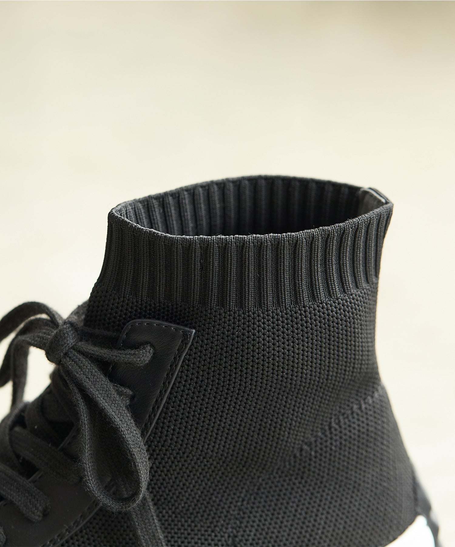 コカ COCA 軽量 レースアップ ニットブーツ （BL） BL