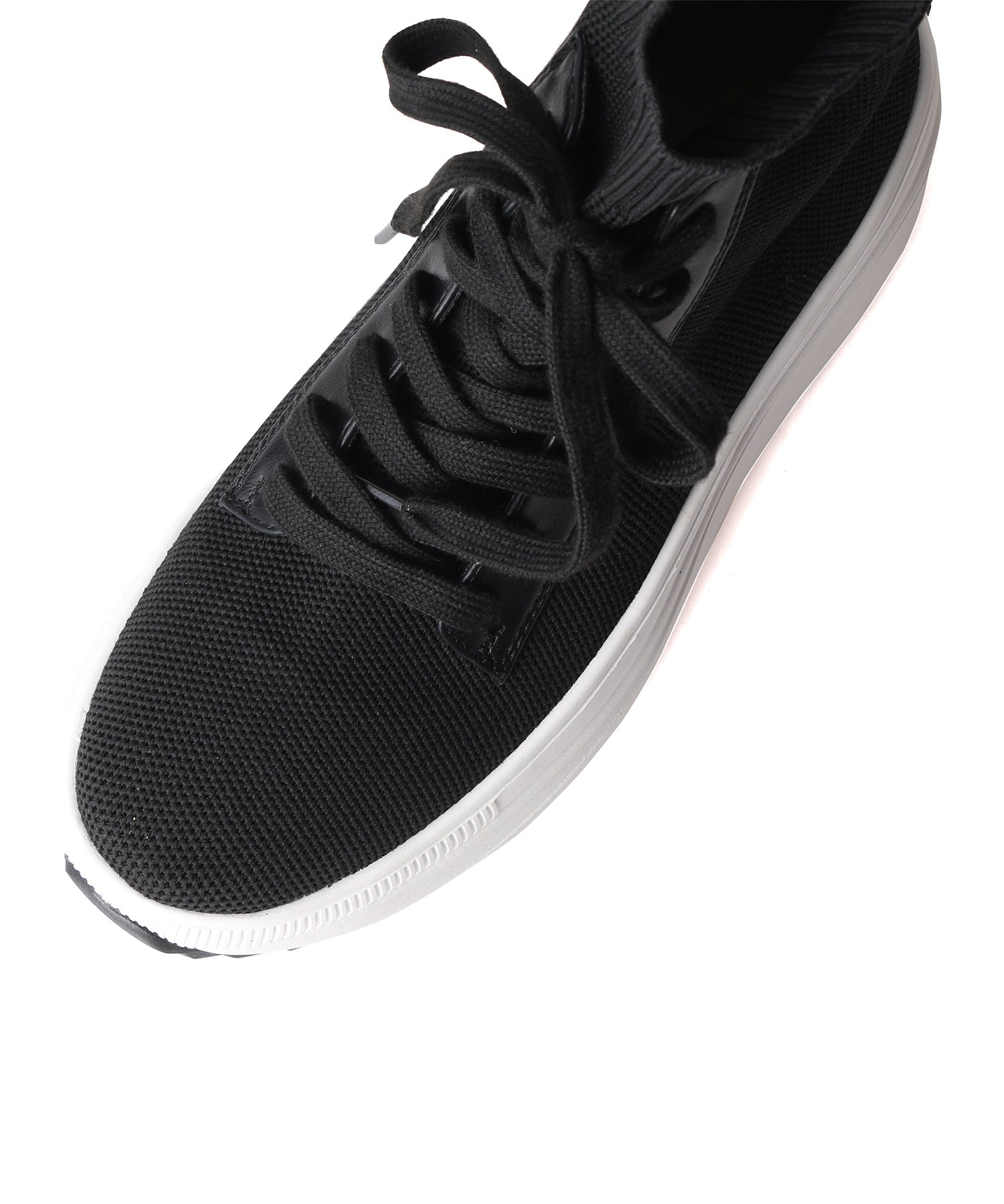 コカ COCA 軽量 レースアップ ニットブーツ （BL） BL