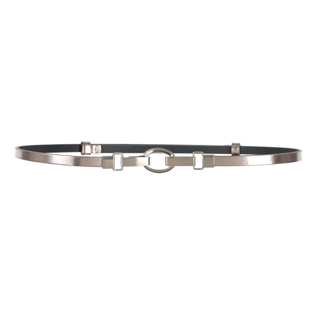COMME CA ISM Fake Leather Slide Hook Belt