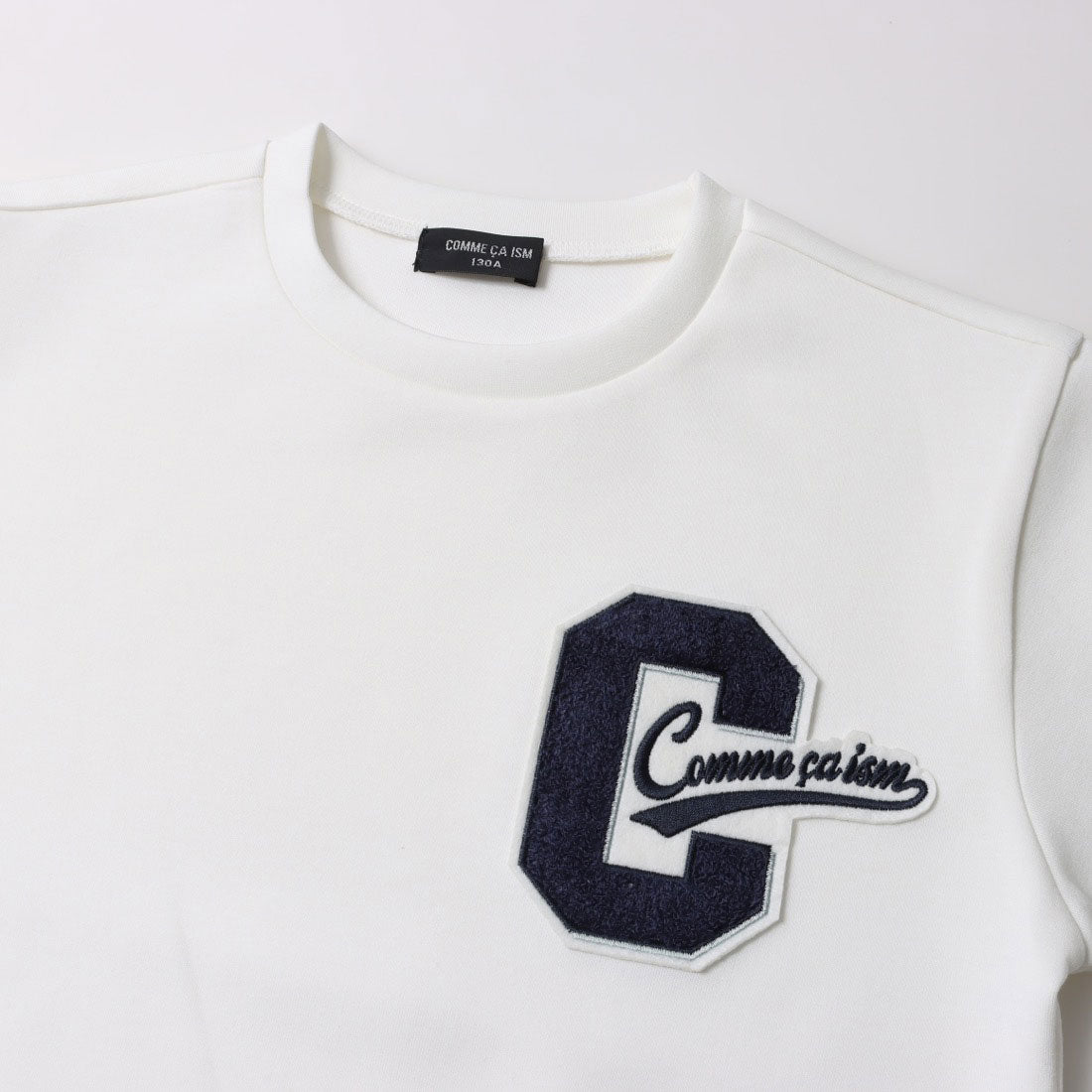 COMME CA ISM Long Sleeve Trainer with Patch