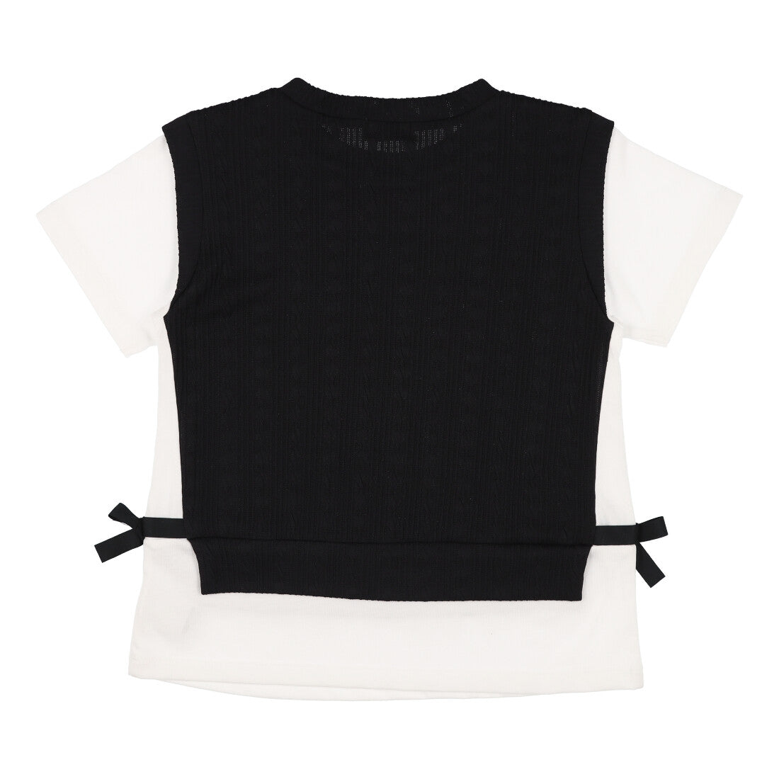 コムサイズム COMME CA ISM レイヤード半袖Tシャツ