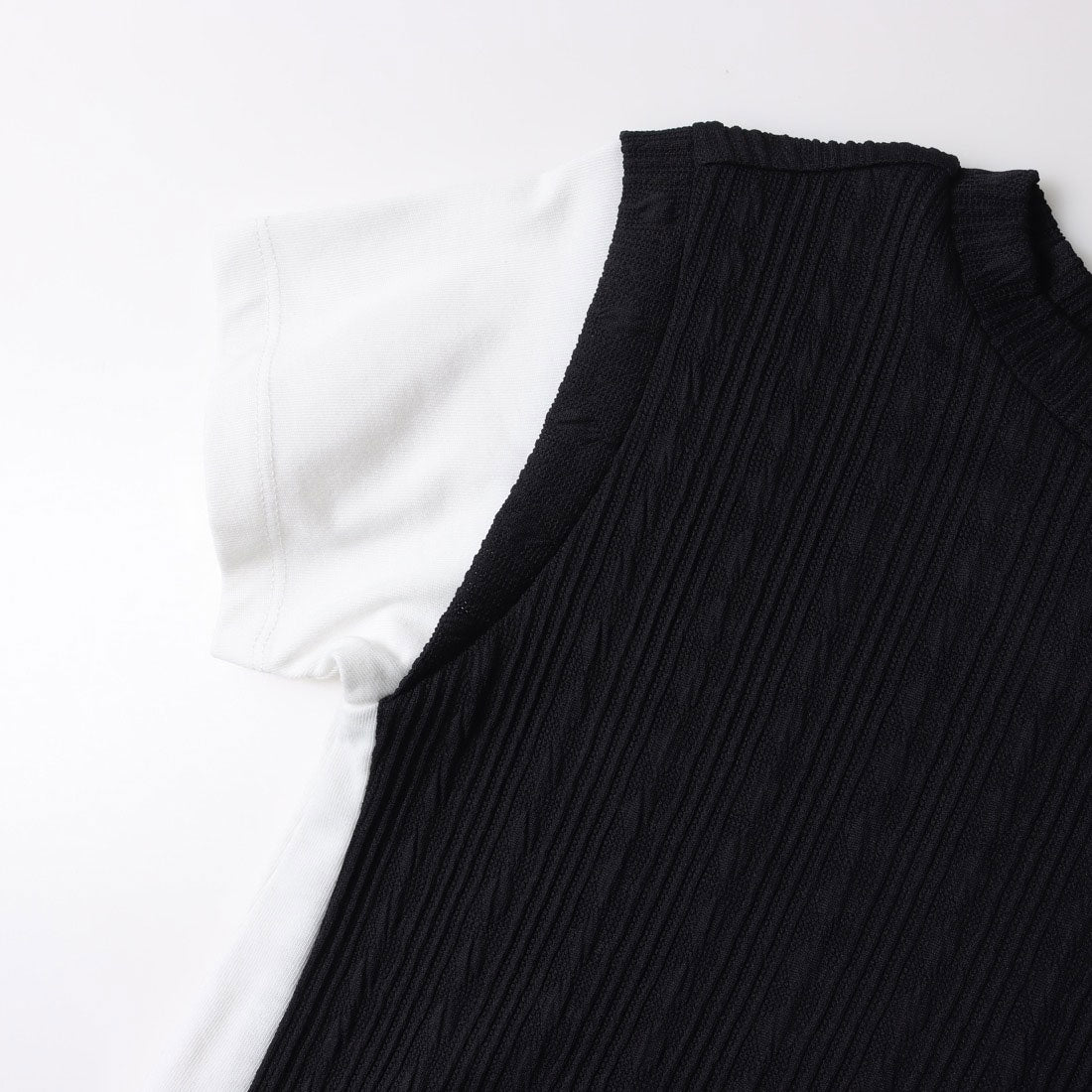 コムサイズム COMME CA ISM レイヤード半袖Tシャツ