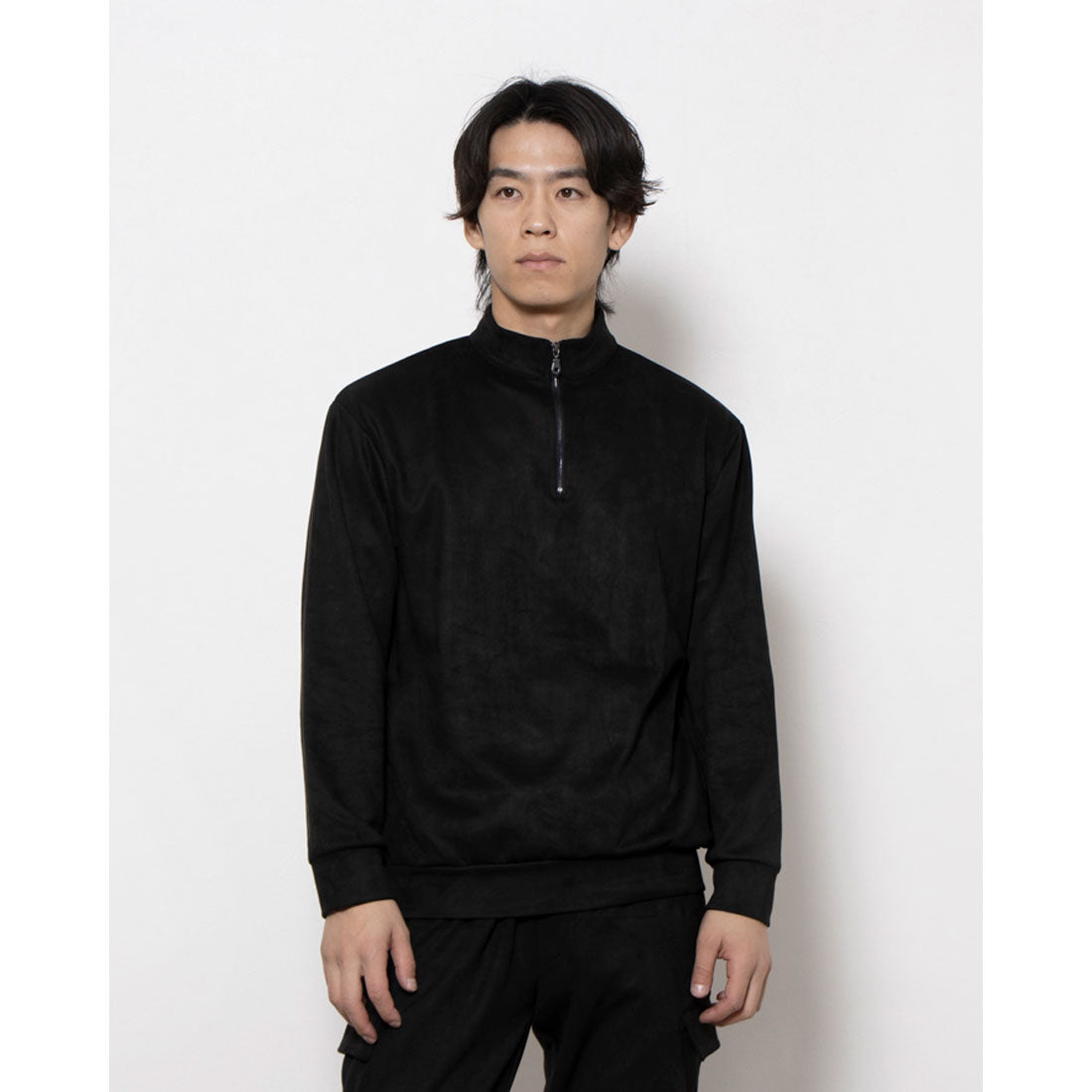 コムサイズム COMME CA ISM 【セットアップ対応】 ハーフジップ