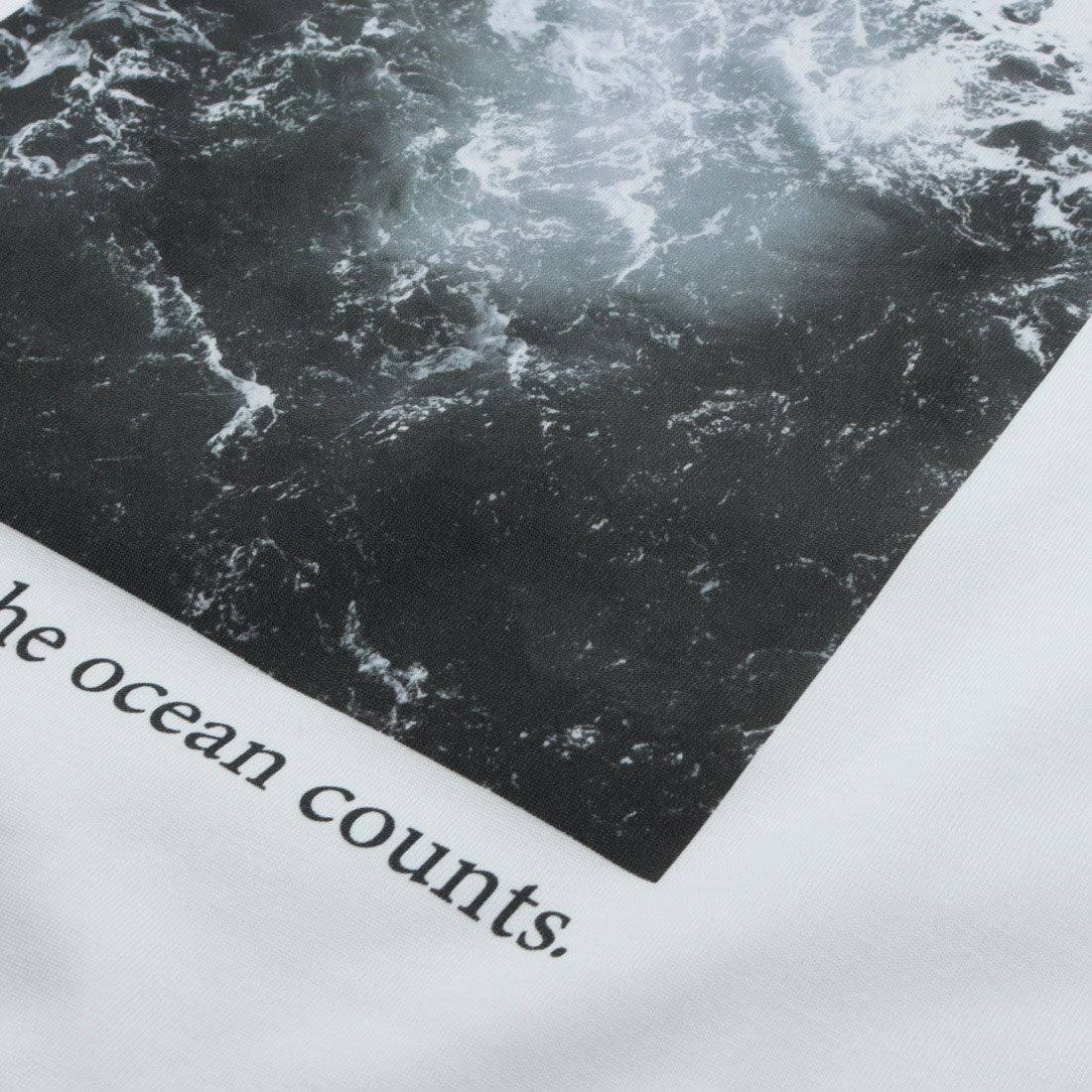 コムサイズム COMME CA ISM 【接触冷感】 Feel-Cool フォトTシャツ 「SEA」 （ホワイト） ホワイト
