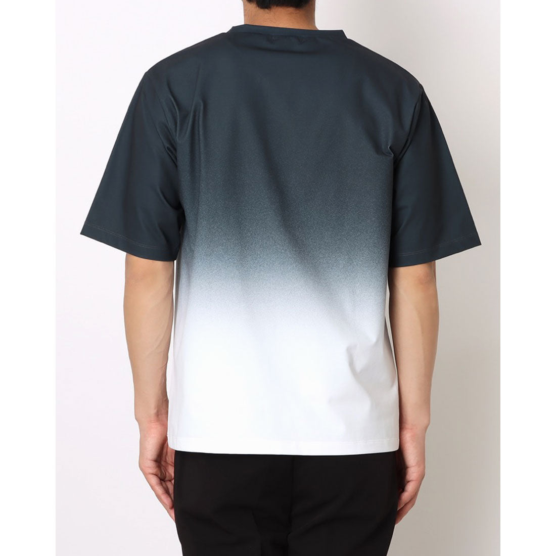 コムサイズム COMME CA ISM グラデーションプリントTシャツ （ダークブラウン） ダークブラウン