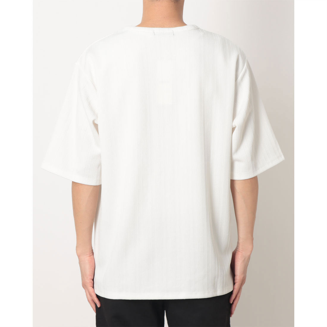 コムサイズム COMME CA ISM リンクス ストライプTシャツ （ホワイト） ホワイト