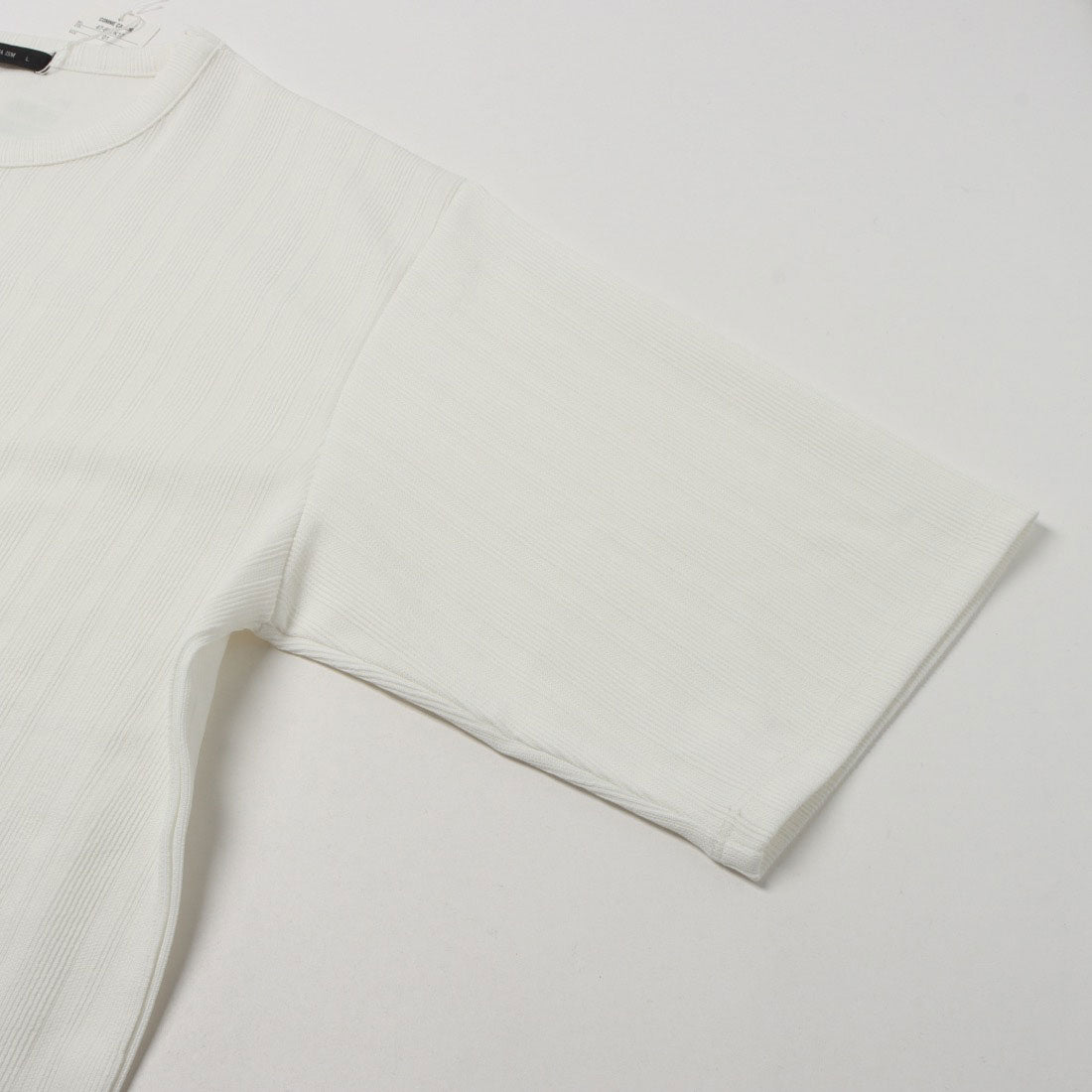コムサイズム COMME CA ISM リンクス ストライプTシャツ （ホワイト） ホワイト