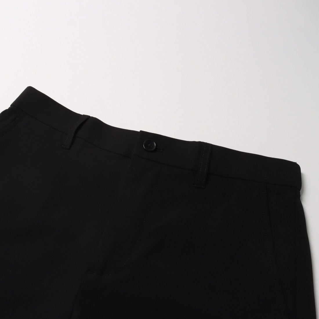 コムサイズム COMME CA ISM 【セットアップ対応】Easy Active Wear テーパードスラックス （ブラック） ブラック