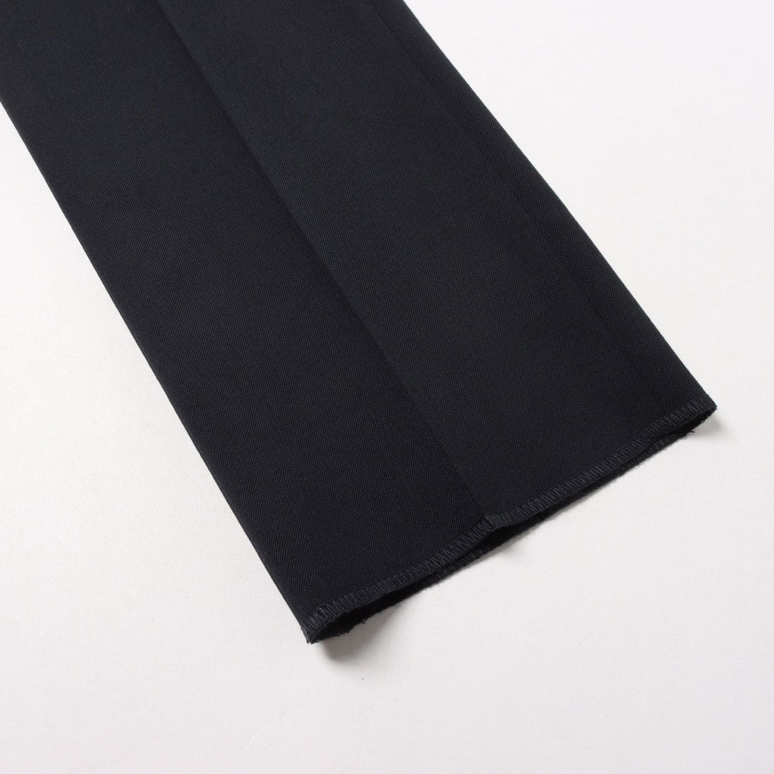 コムサイズム COMME CA ISM 【セットアップ対応】ポリエステル ウール ギャバ パンツ （ネイビー） ネイビー