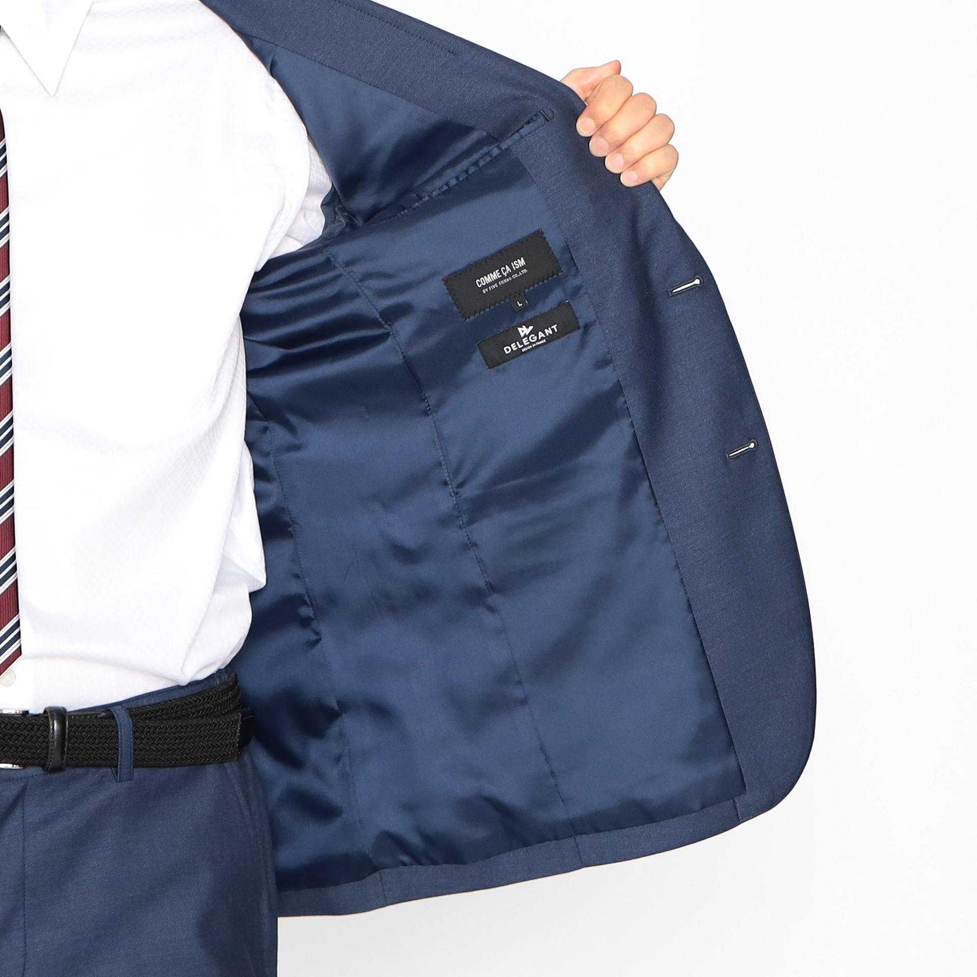 コムサイズム COMME CA ISM 【セットアップ対応】ウォッシャブル ギャバストレッチ  ジャケット