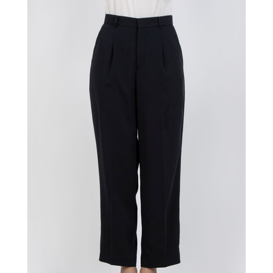 COMME CA ISM COMME CA ISM 【Set Up Compatible】 Polyester Twill Tapered Pants