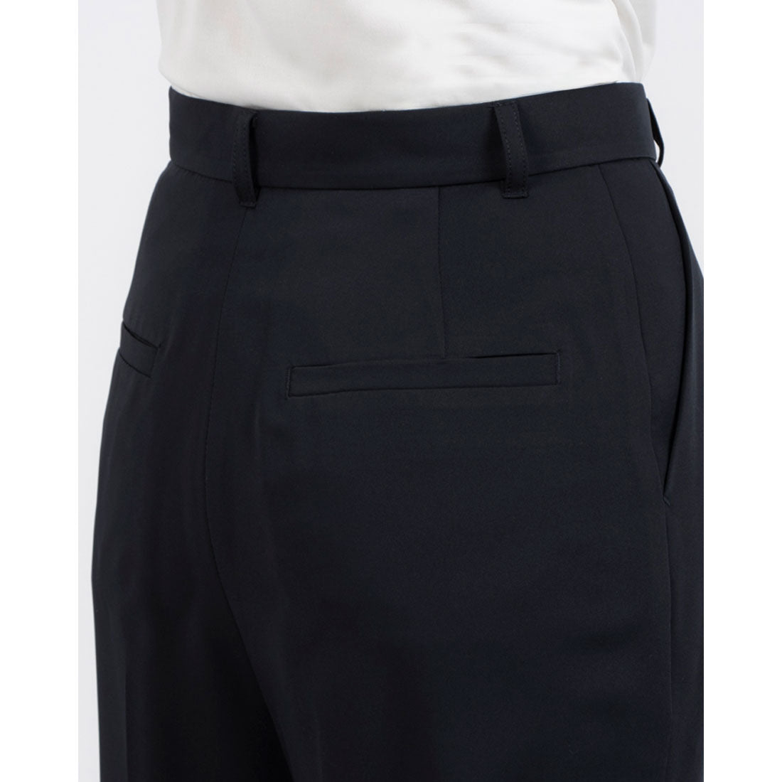COMME CA ISM COMME CA ISM 【Set Up Compatible】 Polyester Twill Tapered Pants