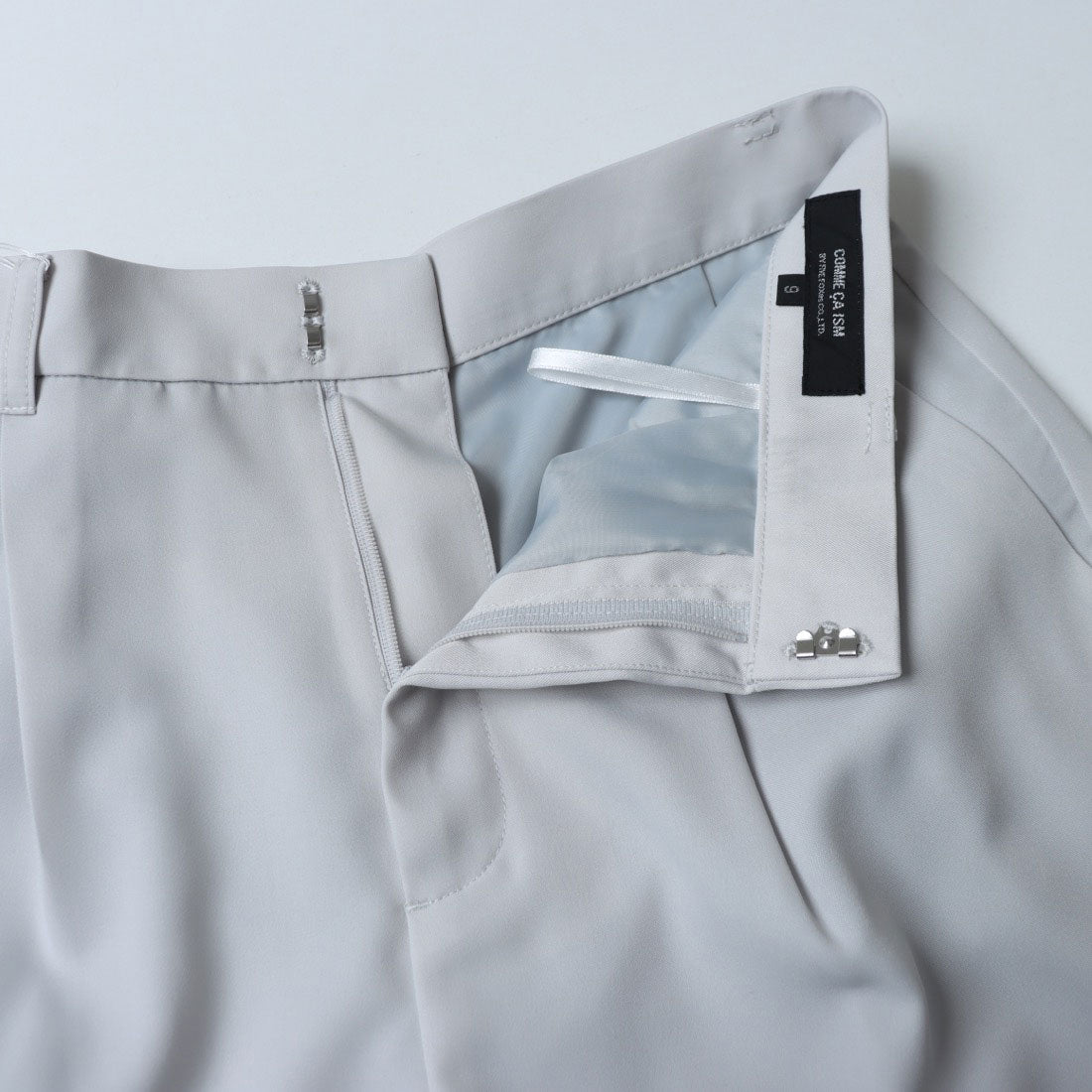 COMME CA ISM COMME CA ISM 【Set Up Compatible】 Polyester Twill Tapered Pants