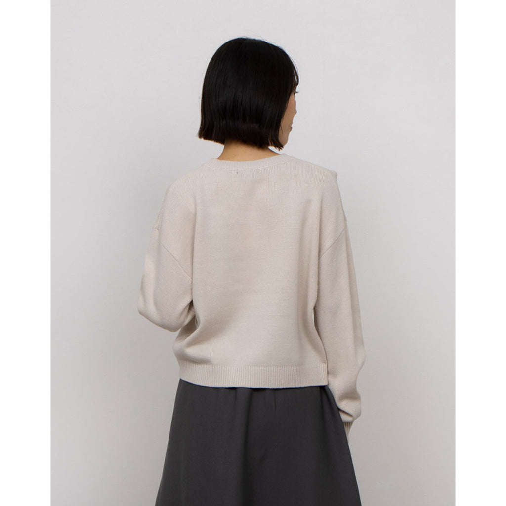 COMME CA ISM / コムサイズム チェーンステッチ風　ロゴニット COMME CA ISM｜チェーンステッチ風 ロゴニット | Rakuten