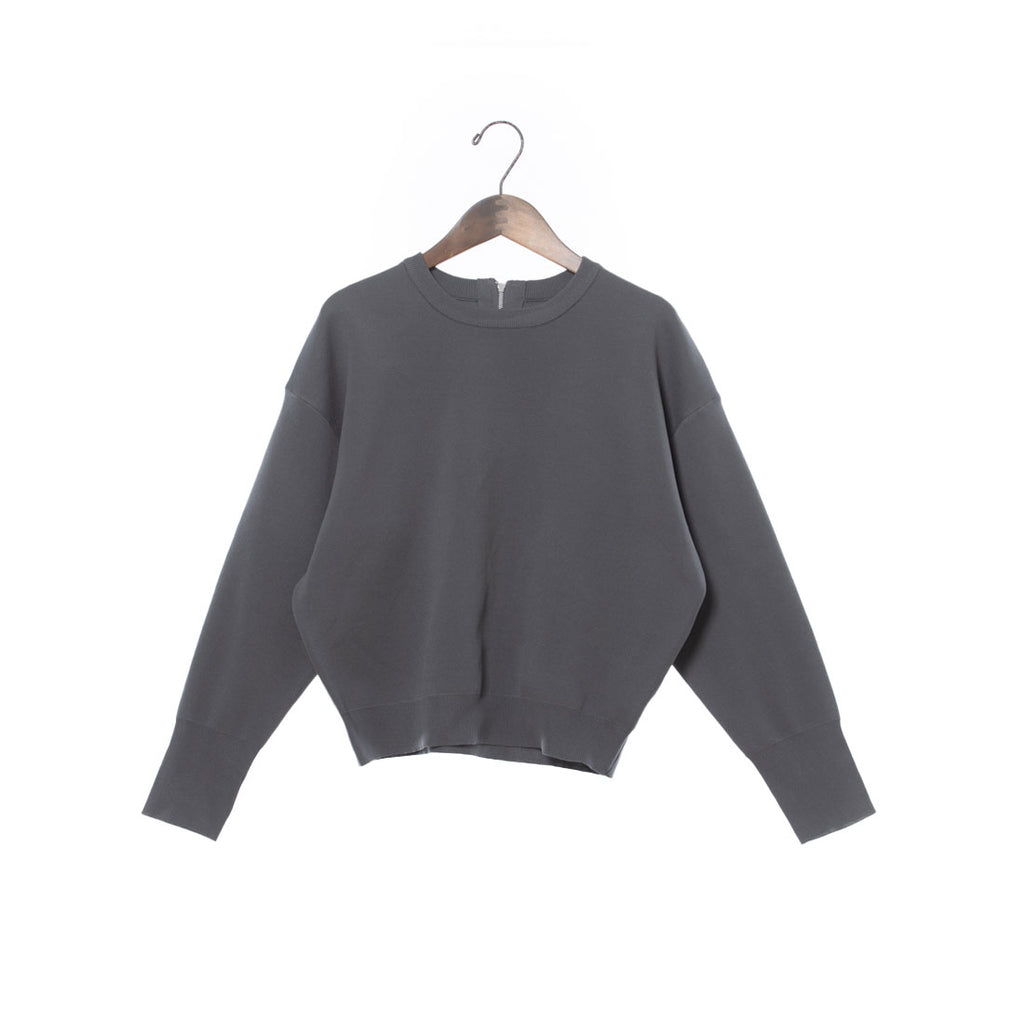 トップス archive comme ca ism double zip Knit ストレッチダンボールニット ハーフジッププルオーバー （長袖