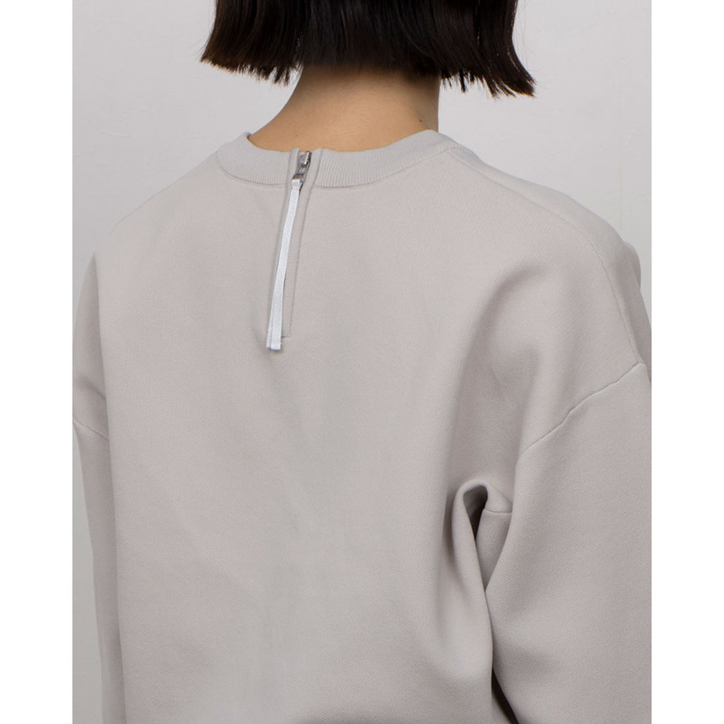 COMME CA ISM Back Zipper Knit / Compatible with Set Up