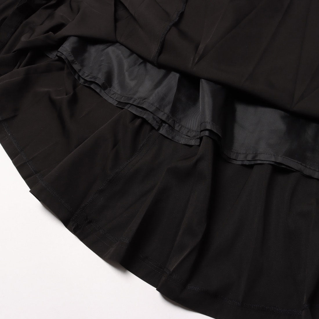 コムサイズム COMME CA ISM トランスフォーム プリーツスカート （ブラック） ブラック