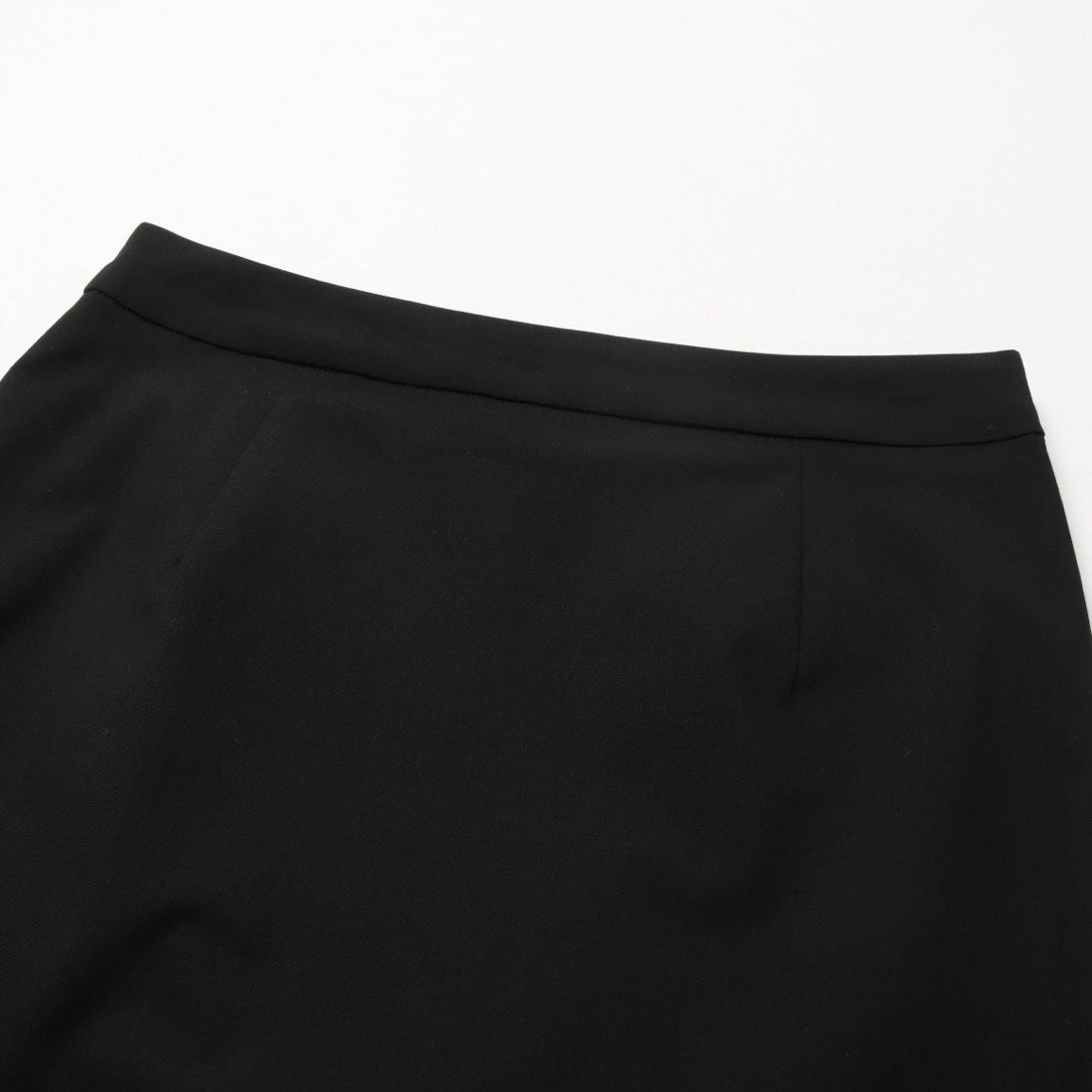 コムサイズム COMME CA ISM 【セットアップ対応】SUPER-TEX ウール混トロピカルストレッチ タイトスカート （ブラック） ブラック