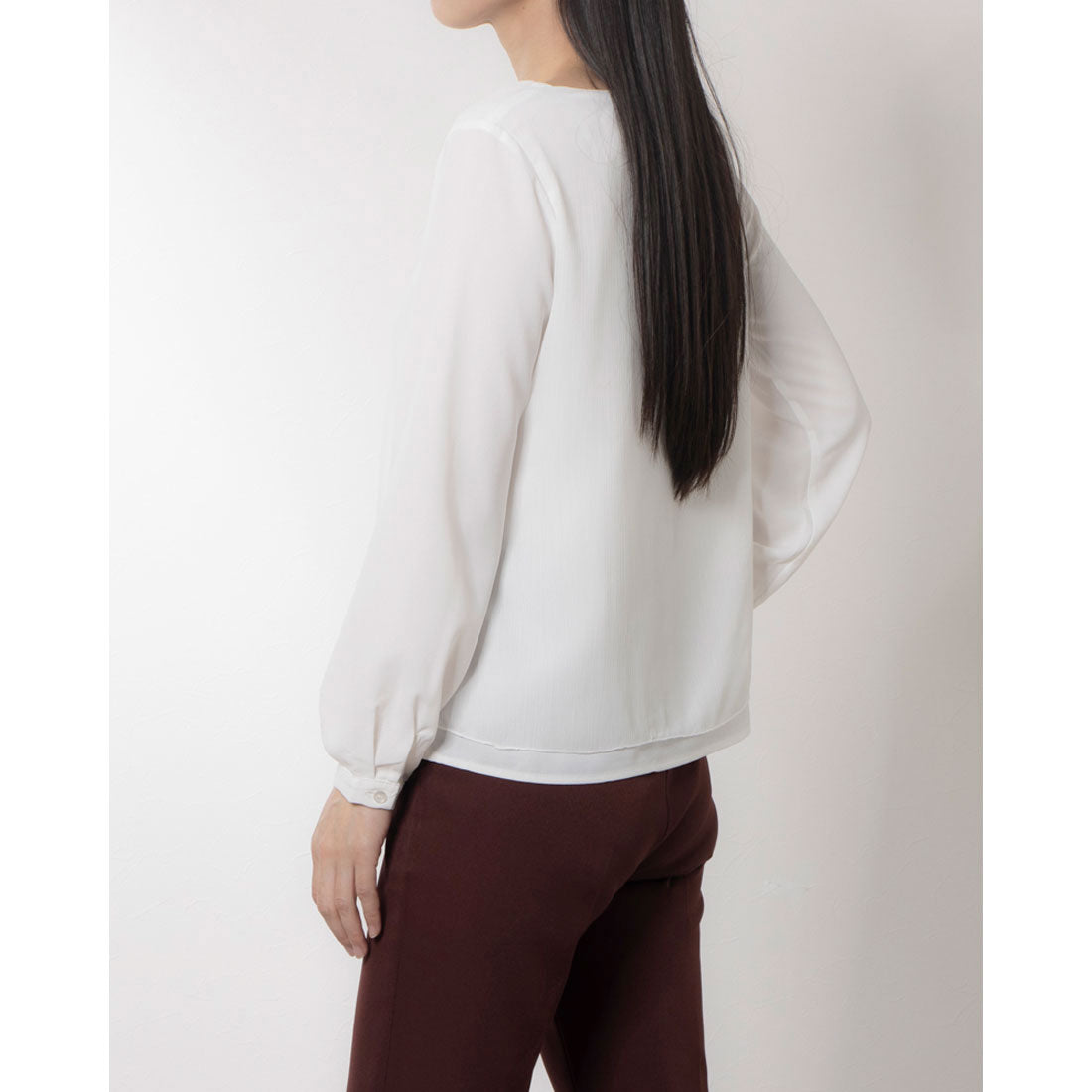 COMME CA ISM Layered Style Blouse