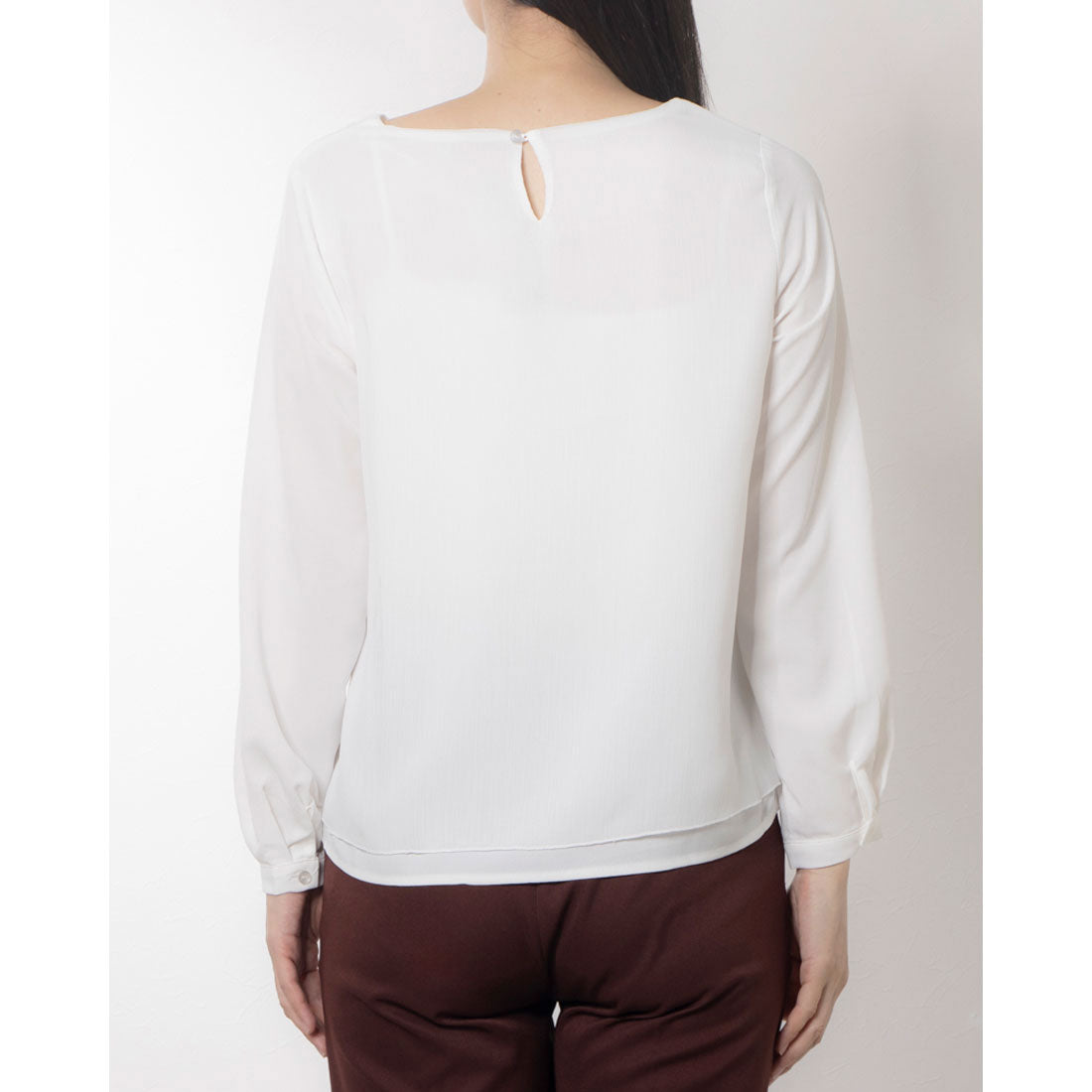 COMME CA ISM Layered Style Blouse