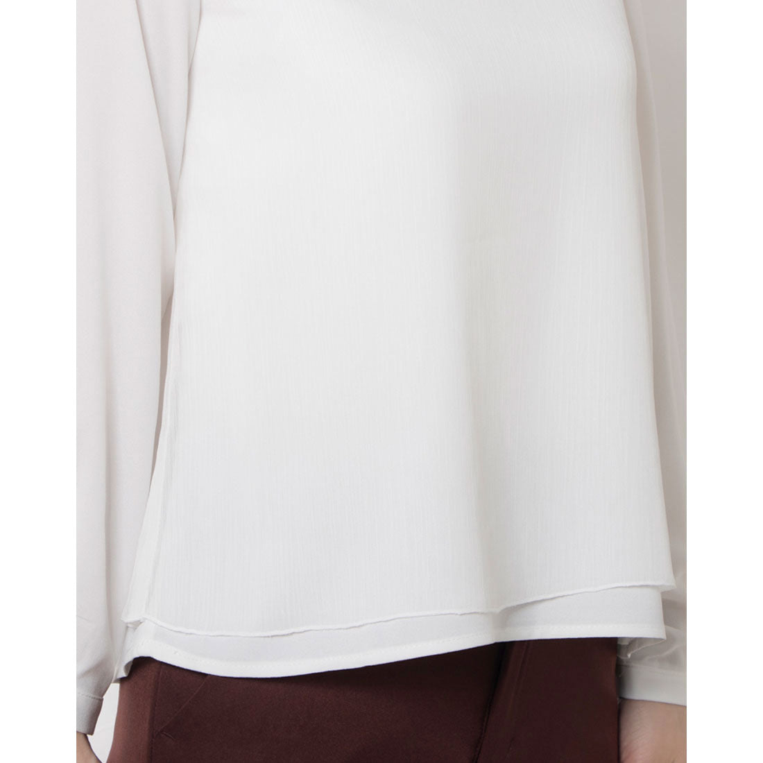 COMME CA ISM Layered Style Blouse