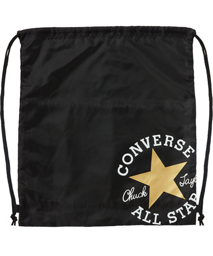 コンバース CONVERSE CONVERSE コンバース ナップサックL バッグ バスケ バスケットボール ケース ボールケ （ブラック/ゴールド） ブラック/ゴールド