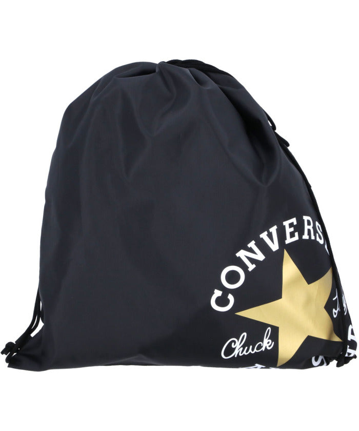 コンバース CONVERSE CONVERSE コンバース ナップサックL バッグ バスケ バスケットボール ケース ボールケ （ブラック/ゴールド） ブラック/ゴールド