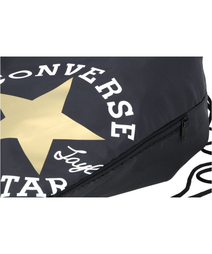 コンバース CONVERSE CONVERSE コンバース ナップサックL バッグ バスケ バスケットボール ケース ボールケ （ブラック/ゴールド） ブラック/ゴールド