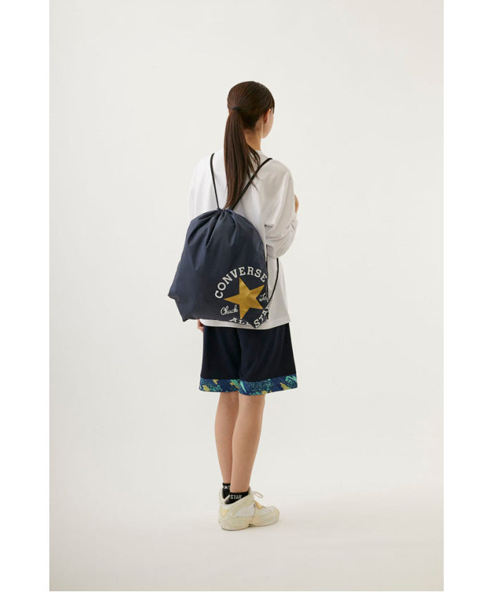 コンバース CONVERSE CONVERSE コンバース ナップサックL バッグ バスケ バスケットボール ケース ボールケ （ブラック/ゴールド） ブラック/ゴールド