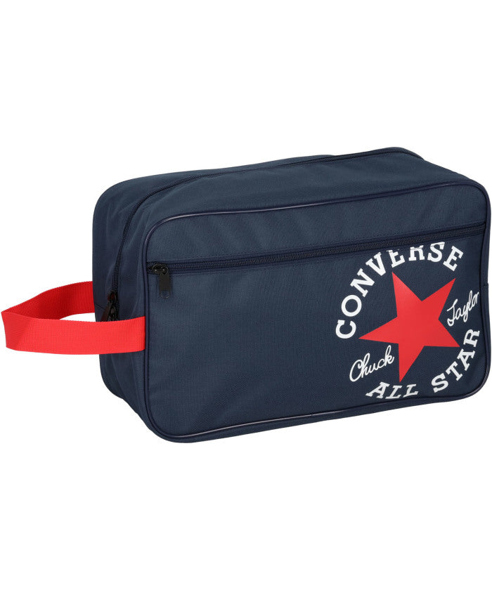 コンバース CONVERSE CONVERSE コンバース シューズケース バスケ バスケット ミニバス 靴入れ シューズ入 （ネイビー/ゴールド） ネイビー/ゴールド