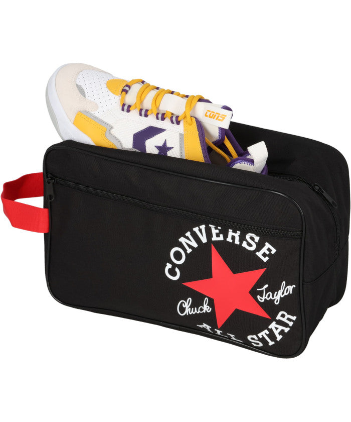 コンバース CONVERSE CONVERSE コンバース シューズケース バスケ バスケット ミニバス 靴入れ シューズ入 （ネイビー/ゴールド） ネイビー/ゴールド