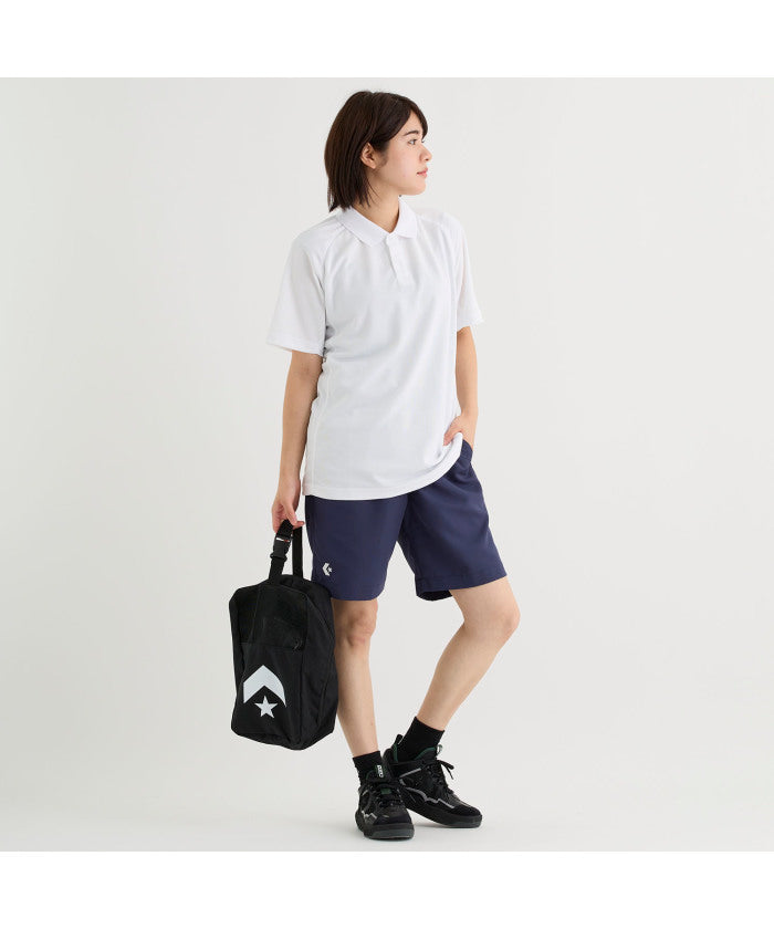 コンバース CONVERSE コンバース CONVERSE ハーフメッシュシューズケース  C2554097 （1943 ブラック×ホワイト） 1943 ブラック×ホワイト