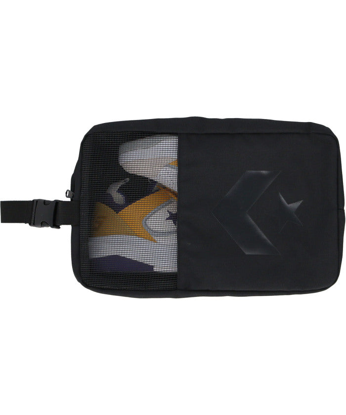 コンバース CONVERSE コンバース CONVERSE ハーフメッシュシューズケース  C2554097 （1943 ブラック×ホワイト） 1943 ブラック×ホワイト