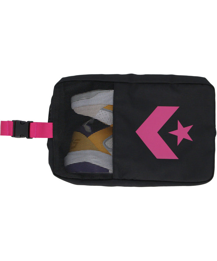 コンバース CONVERSE コンバース CONVERSE ハーフメッシュシューズケース  C2554097 （1943 ブラック×ホワイト） 1943 ブラック×ホワイト