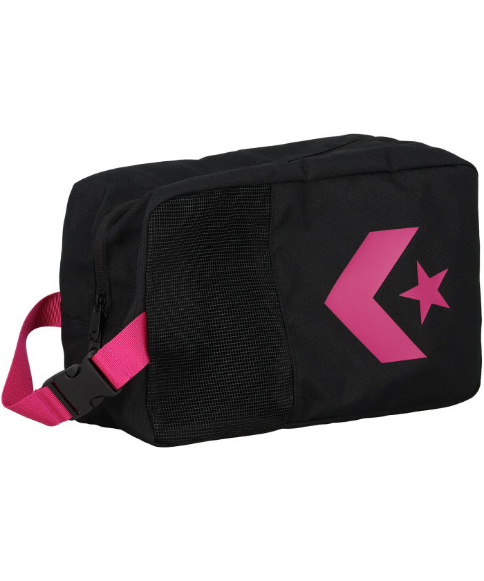 コンバース CONVERSE コンバース CONVERSE ハーフメッシュシューズケース  C2554097 （1963 ブラック×ホワイト） 1963 ブラック×ホワイト