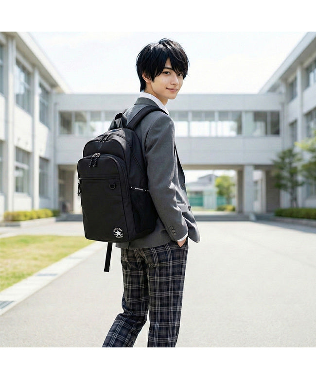 コンバース CONVERSE コンバース スリムロゴ リュック Converse 20142 （ブラック） ブラック