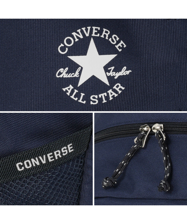 コンバース CONVERSE コンバース スリムロゴ リュック Converse 20142 （ブラック） ブラック