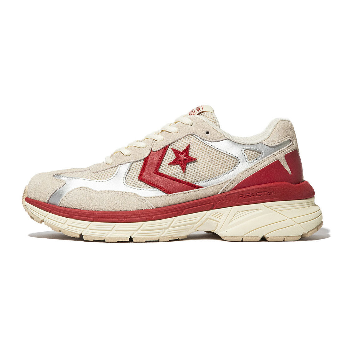 コンバース CONVERSE CONVERSE STARFIRESC RE MA（コンバース スターファイヤーSC RE MA） （ベージュ/レッド） ベージュ/レッド