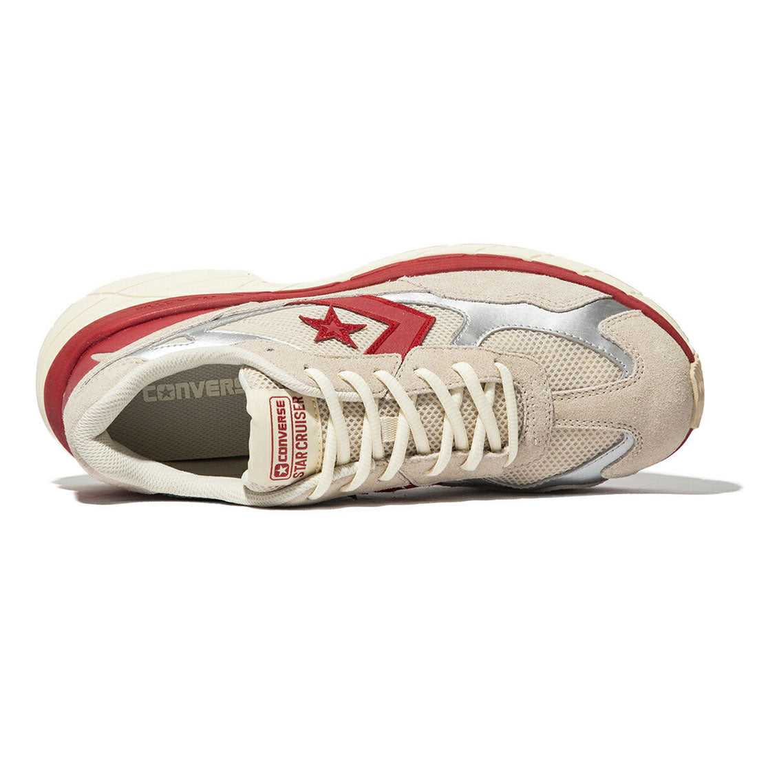 コンバース CONVERSE CONVERSE STARFIRESC RE MA（コンバース スターファイヤーSC RE MA） （ベージュ/レッド） ベージュ/レッド