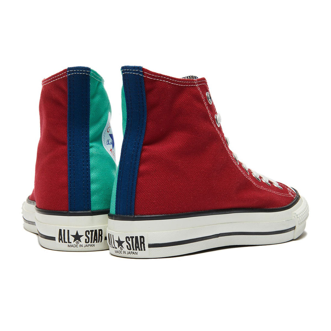 コンバース CONVERSE キャンバス オールスター J HI（CANVAS ALL STAR J HI） （マルーン/ダークネイビー/ミント） マルーン/ダークネイビー/ミント