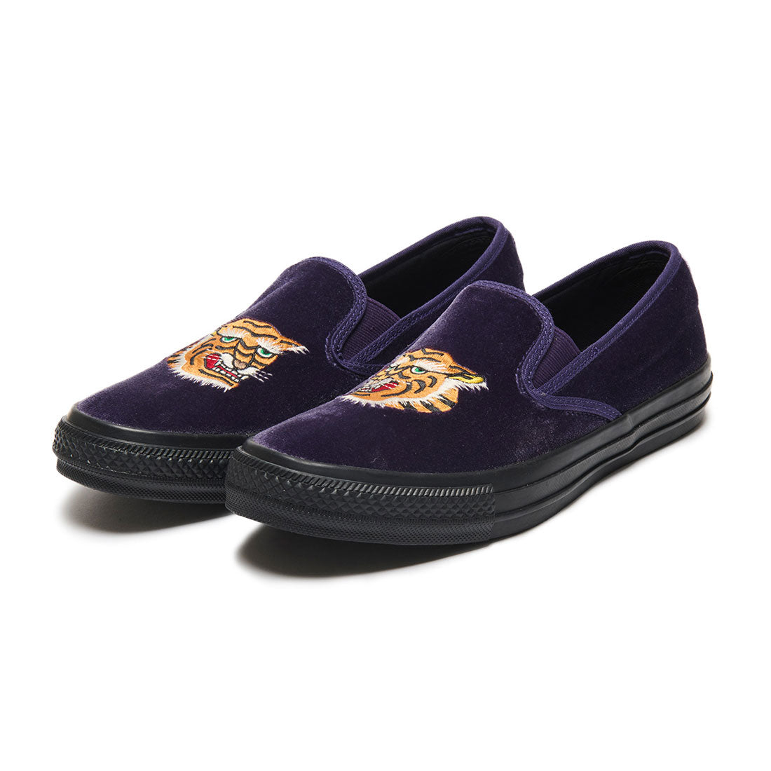 コンバース CONVERSE オールスター カンフー スリッポン（ALL STAR KUNGFU SLIP-ON） （ロイヤルパープル/ブラック） ロイヤルパープル/ブラック